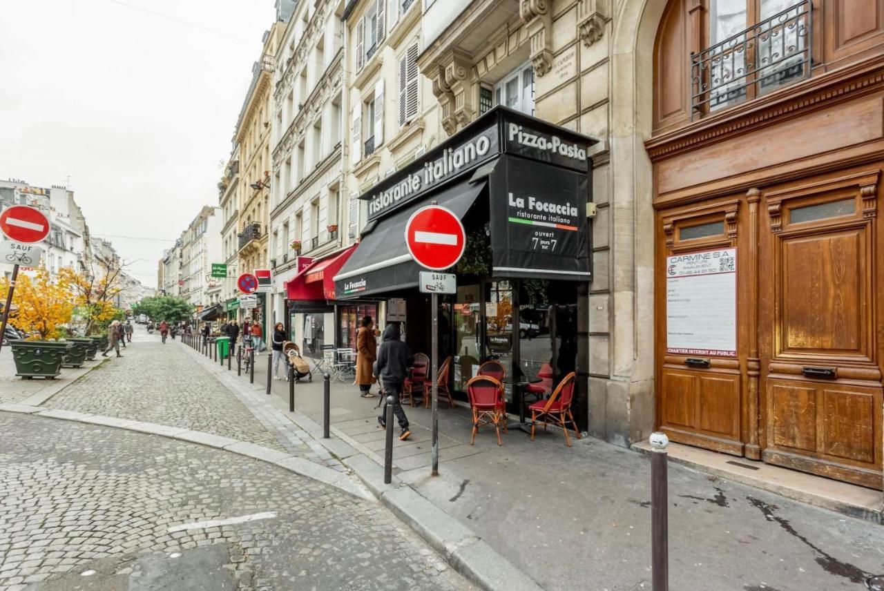 Abbesses - Superbe Appartement Avec Cheminees Paryż Zewnętrze zdjęcie